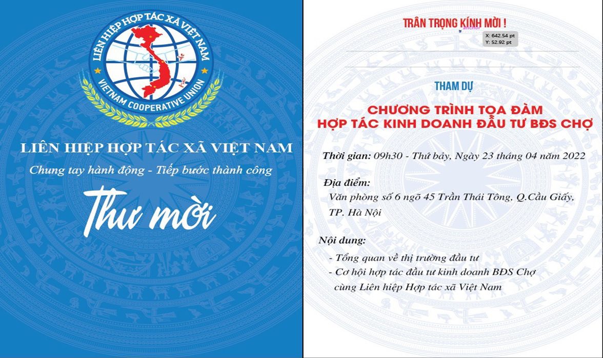 Thư mời sự kiện